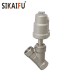 General used stainless steel pneumatic controls angel seat valve with good price