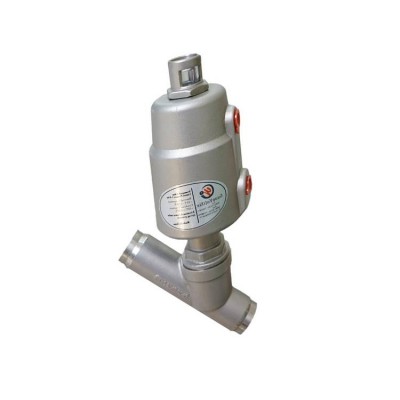 Welding Pneumatic Operated Angle Valve/welding Pneumatic Angle Valve/low Price Welding Angle Valve